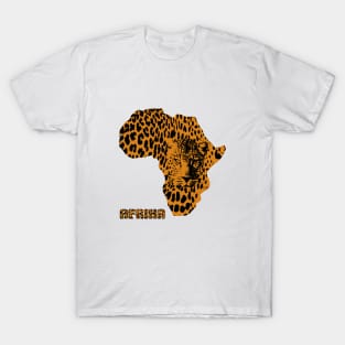 Afrika Leopard T-Shirt